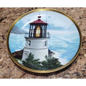 Heceta Head Light plate The American Lighthouse Collection by Howard Koslow
